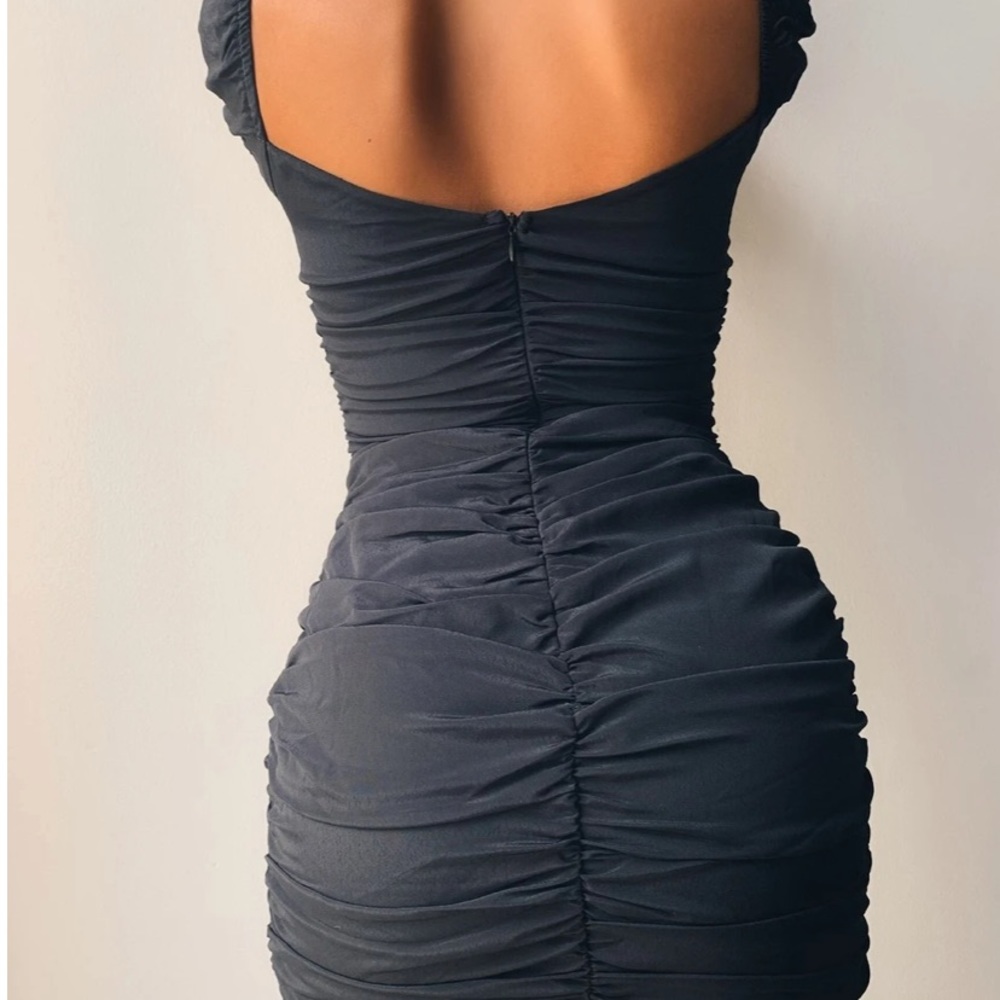 Tiger Mist Cayden dress in black